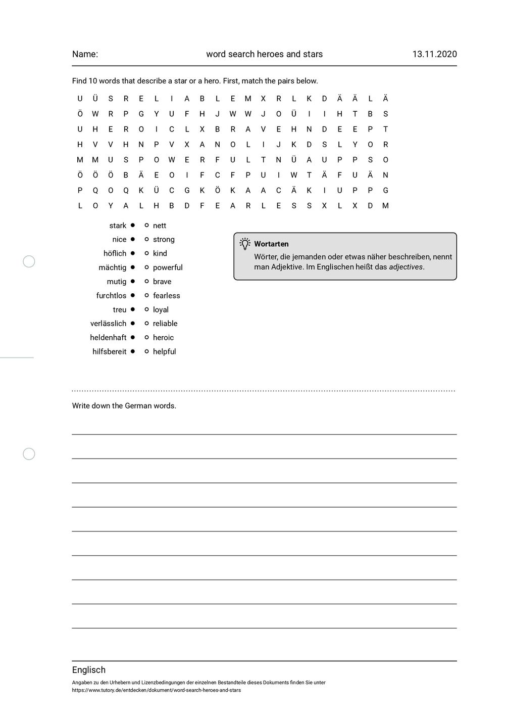 arbeitsblatt-word-search-heroes-and-stars-englisch-tutory-de