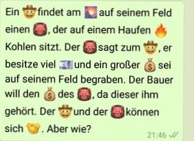 Arbeitsblatt - Ein Emoji-Märchen - Deutsch - Allgemeine ...